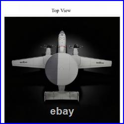 172 Aircraft Carrier Plane KJ-600 Airborne Early Warning Military Alloy Model