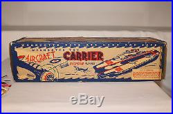 1940's Wyandotte Aircraft Carrier with Airplanes, Nice with Original Box