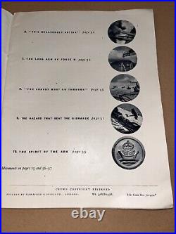 1942 HMS Ark Royal Aircraft Carrier Booklet Account Of Her Achievement