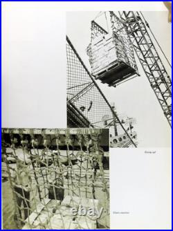 1960-61 USS Intrepid CVA-11 Meditteranean Cruise Aircraft Carrier Book Hardcover