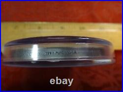 1960 U. S. S. Enterprise World's Largest Nuclear Aircraft Carrier Silver Medal