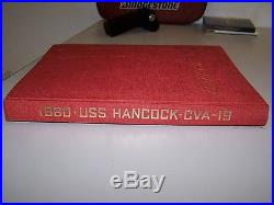 1960 US Navy CVA-19 U. S. S. HANCOCK Pre Vietnam War AIRCRAFT CARRIER Cruise Book