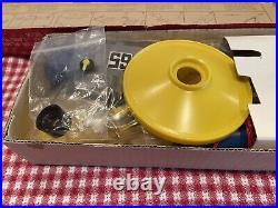 1960's Bandai Battery Operated RC WW2 Navy Pilot F4F Wildcat WithBox Tested