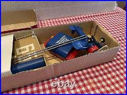 1960's Bandai Battery Operated RC WW2 Navy Pilot F4F Wildcat WithBox Tested