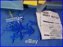 1960s REMCO Battery Op MIGHTY MATILDA GIANT Toy AIRCRAFT CARRIER w Orig BOX 38