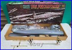 1961 Aurora Model 720-995 USS Enterprise Aircraft Carrier Nuclear Powered 1400 1961 Aurora Model 720-995 USS Enterprise Aircraft Carrier Nuclear Powered 1400