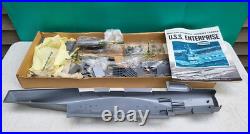 1961 Aurora Model 720-995 USS Enterprise Aircraft Carrier Nuclear Powered 1400 1961 Aurora Model 720-995 USS Enterprise Aircraft Carrier Nuclear Powered 1400