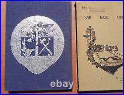 1962 US Navy USS Oriskany CVA-34 aircraft carrier Far East cruise book with cover