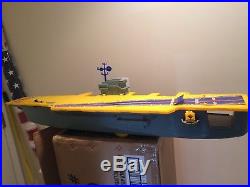 1963 REMCO MIGHTY MATILDA Giant Motorized Aircraft Carrier with box
