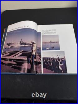 1971-72 USS Constellation CVA-64 Connie At Sea WestPac Vietnam Cruise Book
