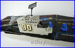 1980's Tim Mee Toy Co. Giant BATTLE CARRIER Aircraft Toy Floating Wheels Plastic