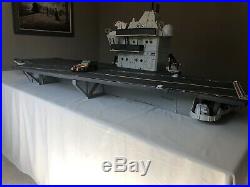 1985 G. I. JOE USS FLAGG AIRCRAFT CARRIER 98% Complete! Original -SUPER RARE