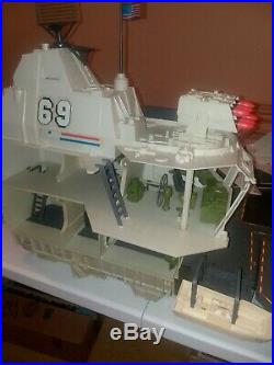 1985 G. I. JOE USS FLAGG AIRCRAFT CARRIER 99% Complete