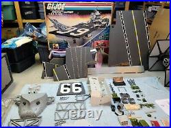1985 G. I. JOE USS FLAGG AIRCRAFT CARRIER Complete including box and instructions