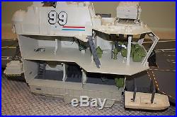1985 G. I. JOE USS FLAGG Vintage Figure Vehicle Playset Aircraft Carrier NMINT