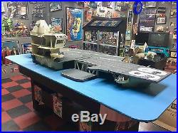 1985 G. I. Joe USS Flagg Aircraft Carrier 90-95% Complete Vintage
