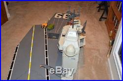 1985 G. I. Joe USS Flagg aircraft carrier-99% complete