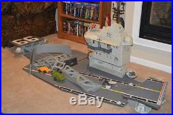 1985 G. I. Joe USS Flagg aircraft carrier-99% complete