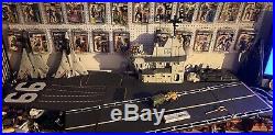 1985 GI JOE USS FLAGG AIRCRAFT CARRIER Complete Vehicle Only See Pics