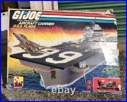 1985 GI Joe Aircraft Carrier U. S. S. Flagg Empty Box