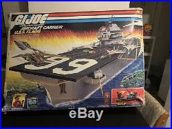 1985 GI Joe Aircraft Carrier USS Flagg Box Only
