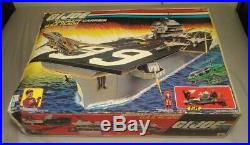 1985 GI Joe USS Flagg Aircraft Carrier 100% Complete With Sealed Accessories Rare