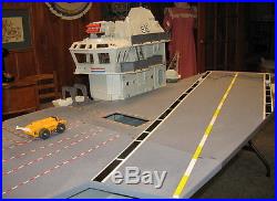 1985 GI Joe USS Flagg Aircraft Carrier with Admiral Keel-Haul, Near Complete