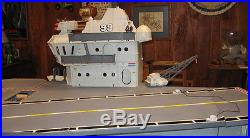 1985 GI Joe USS Flagg Aircraft Carrier with Admiral Keel-Haul, Near Complete