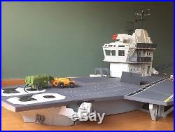 1985 Gi Joe Uss Flagg Aircraft Carrier Complete
