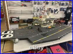 1985 USS FLAGG GI JOE AIRCRAFT CARRIER 98% Complete All Original With Keel Haul