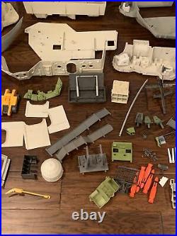 1985 Vintage GI Joe USS Flagg Aircraft Carrier 93% Complete withlist of missing