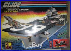 1985 Vintage GI Joe USS Flagg Aircraft Carrier Playset with Box