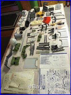 1985 Vintage GIJOE COBRA USS FLAGG Aircraft Carrier 100% Complete Parts Lot