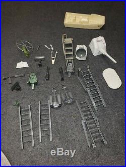 1985 g. I joe action figures USS Flagg aircraft carrier about 93% complete