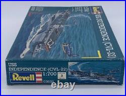 1996 Revell USS Independence CVL-22 1700 Model KIT 05029 NEW NEVER OPENED