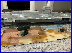 1998 Galoob Micro Machines Aircraft Carrier 30 Excellent Shape