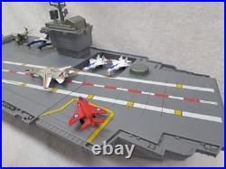 1998 Redbox Toys 31 Aircraft Carrier with 13 Die Cast Aircraft USS Nimitz CVN-68