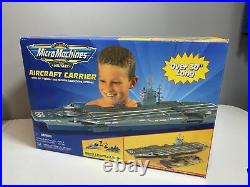 1999 Galoob/Hasbro Micro Machines Aircraft Carrier Military Playset NIB