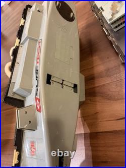 (2) 2001 GI Joe Motorized USS Saratoga Aircraft Carrier Ship WORKING