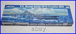 2003 Trumpeter 1350 US Aircraft Carrier CV-13 Franklin 1944 Ship MOD #05604 NEW