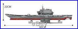 2126PCS Military Army Aircraft Carrier Liaoning Building Blocks Brick Model Toy