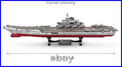 2197PCS Military PLA NAVY Liaoning Aircraft Carrier Building Block Brick BN