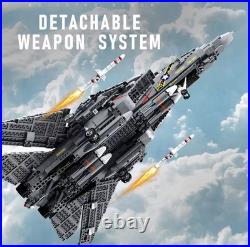 2453PCS F-14 Tomcat two-seat carrier-based fighter building block kit