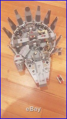 3 lego sets already built 2 star wars sets & 1 small aircraft carrier