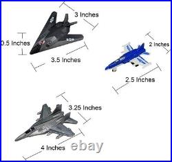 33 Inch Aircraft Carrier with Assorted Fighter Jets, 10 Army Soldiers & Vehicles