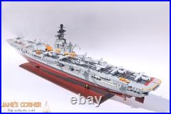 39.7 HMAS MELBOURNE (R21) 1955 aircraft carrier model (101 cm) Wooden crafts 39.7 HMAS MELBOURNE (R21) 1955 aircraft carrier model (101 cm) Wooden crafts