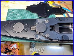 3D Printed 1/200 French Jean Bart Battleship RC kits (full hull)