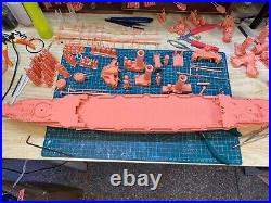 3D Printed 1/200 Imperial Russian/Soviet Bogatyr class Oleg cruiser (full hull)