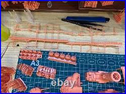 3D Printed 1/200 Imperial Russian/Soviet Bogatyr class Oleg cruiser (full hull)