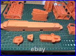 3D Printed 1/200 Italian Skyhawk Aircraft Carrier Excluding the hull Model Kit